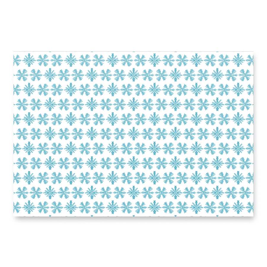 Simple Snowflakes Wrapping Paper product image (2)