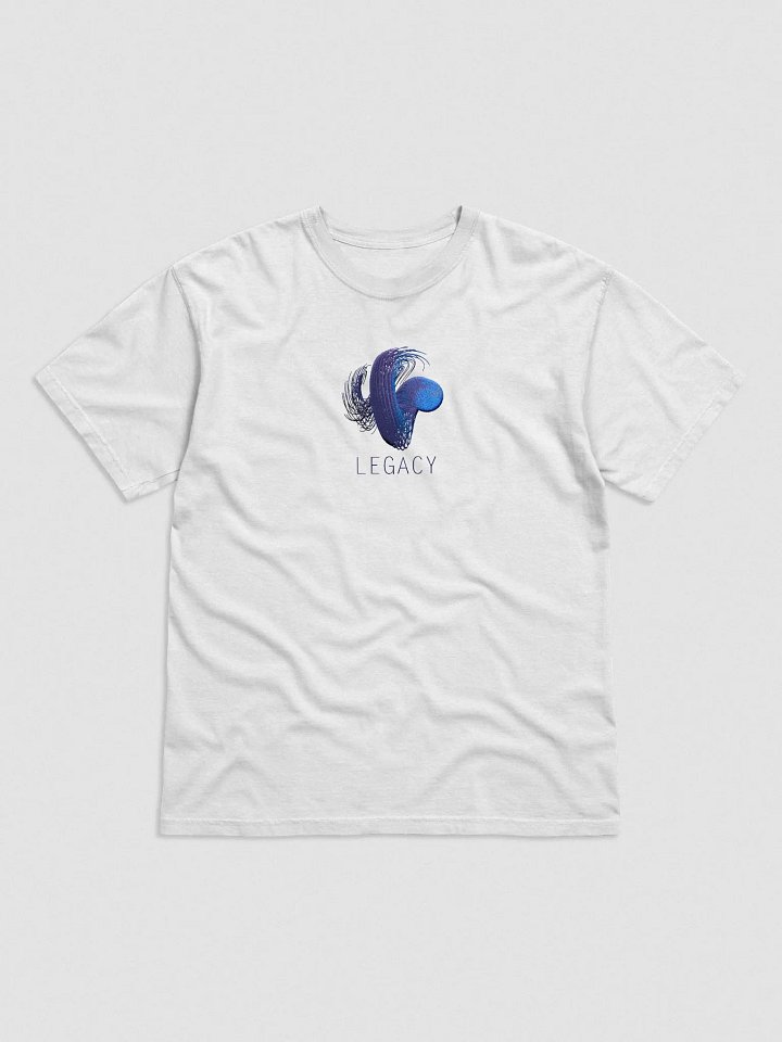 Embroidered Blue Voxel Field Tee Shirt product image (53)