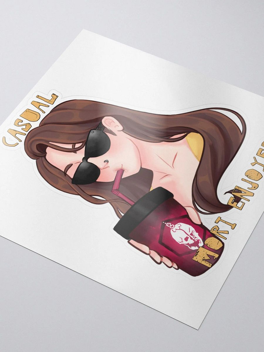 Casual Mori Enjoyer Sticker product image (3)
