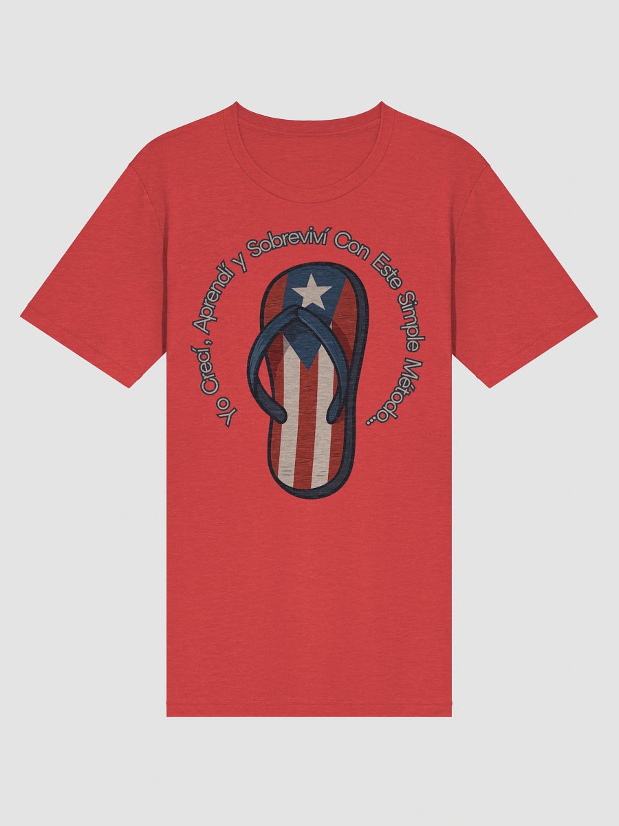 Puerto Rico Chancleta Flag Print Tee product image (28)