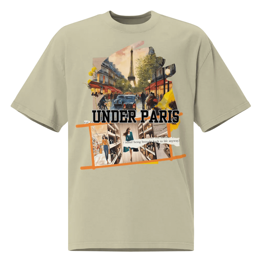 Under Paris oversized t-shirt product image (26)