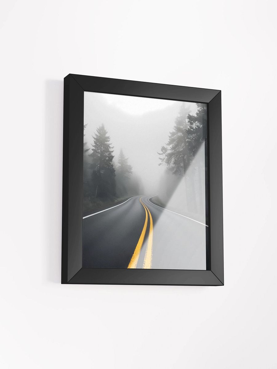 Misty Road Framed Matte Poster product image (3)