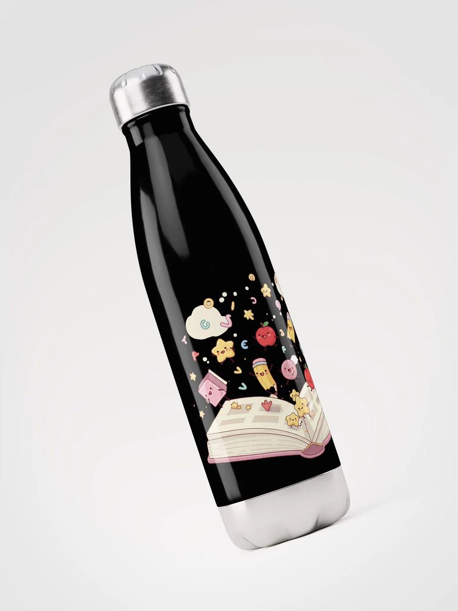 Whimsical Alphabet Adventure Stainless Steel Water Bottle product image (5)