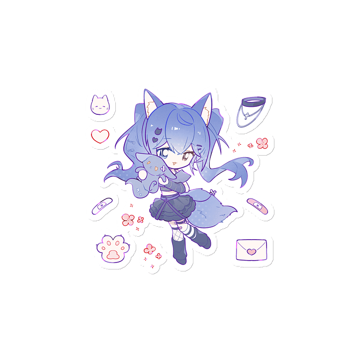 Fox Girl Magnet product image (2)