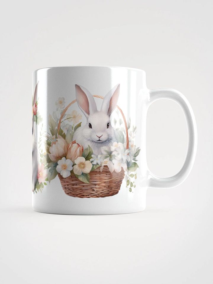 Floral Wonderland White Glossy Mug product image (1)