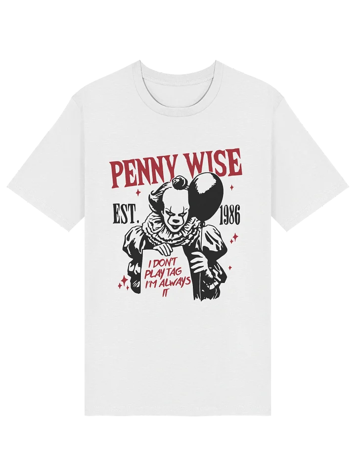 Menacing Clown Organic Cotton T-Shirt product image (2)