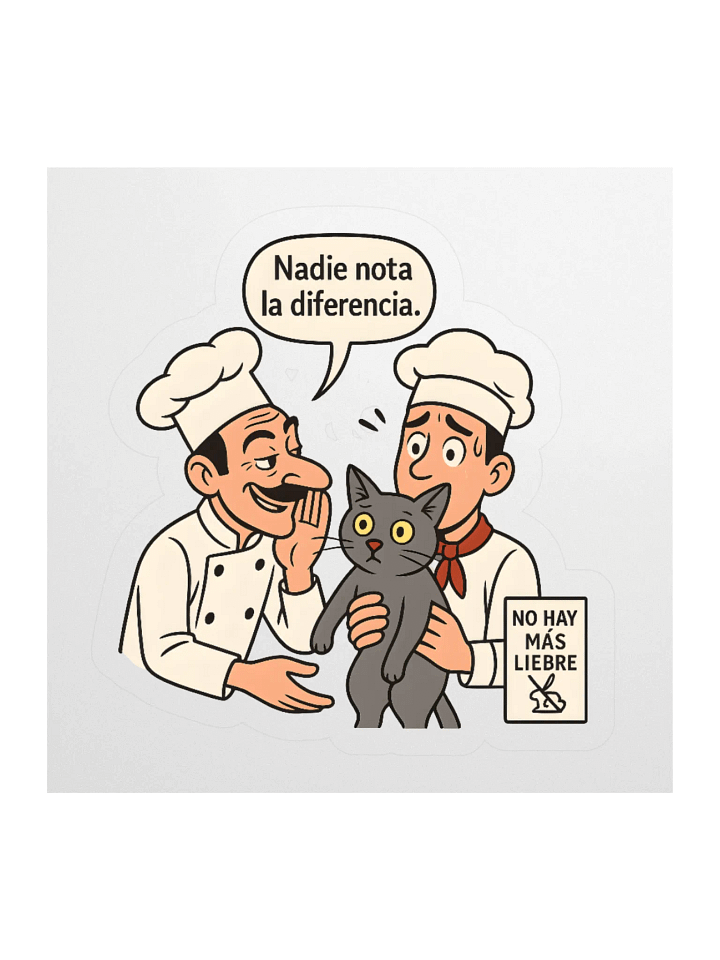 Dar gato por liebre dark lingo sticker by dark alphabet product image (1)