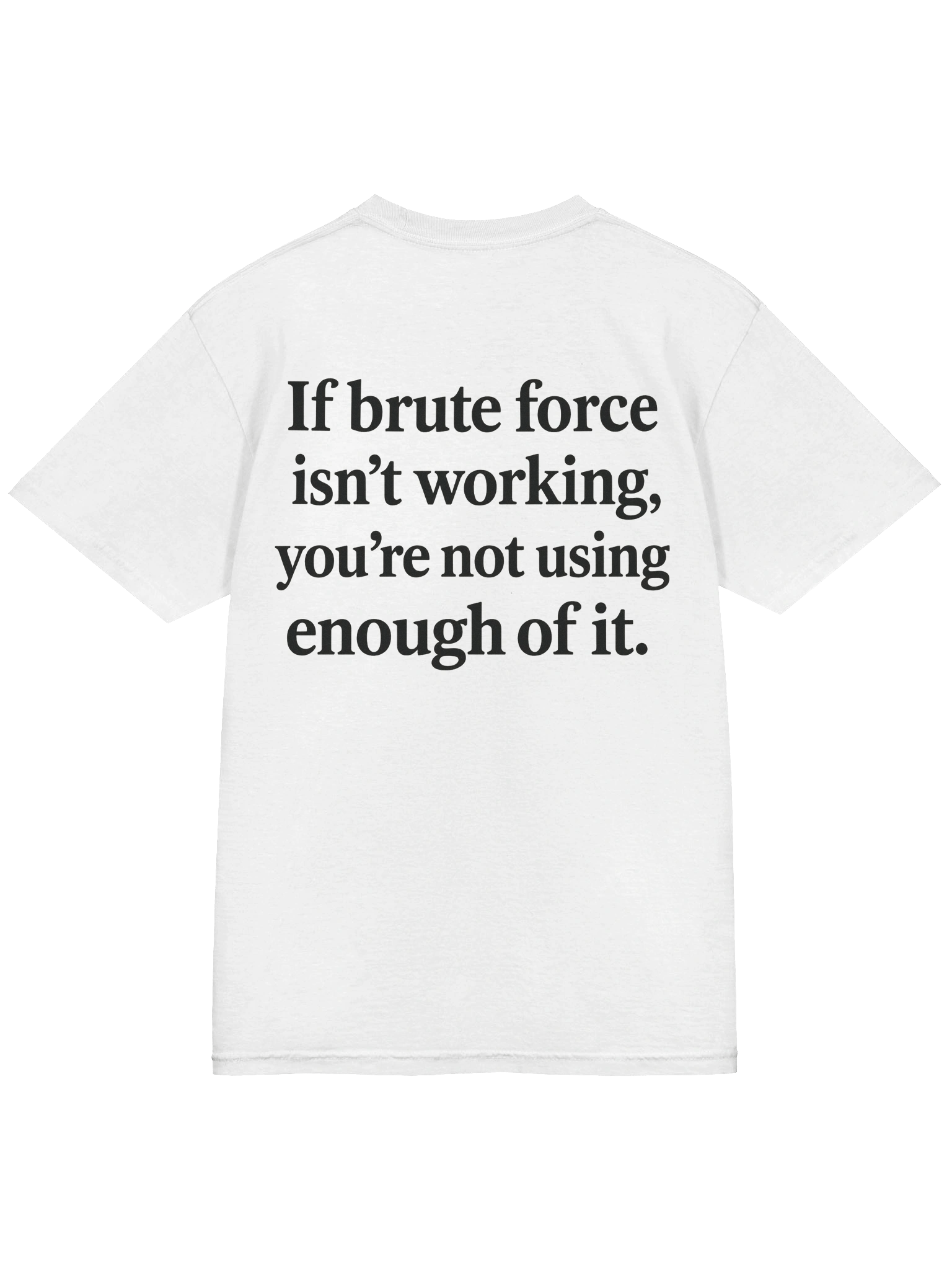 SFIA Brute Force T-shirt - white product image (4)