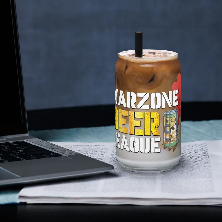 Warzone Beer League (Beer Loadout) - Can Shaped Glass product image (3)