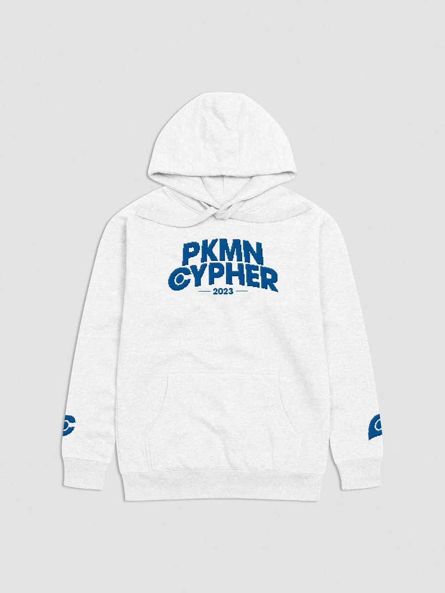 Cypher Logo Hoodie (Blue Embroidered) product image (1)