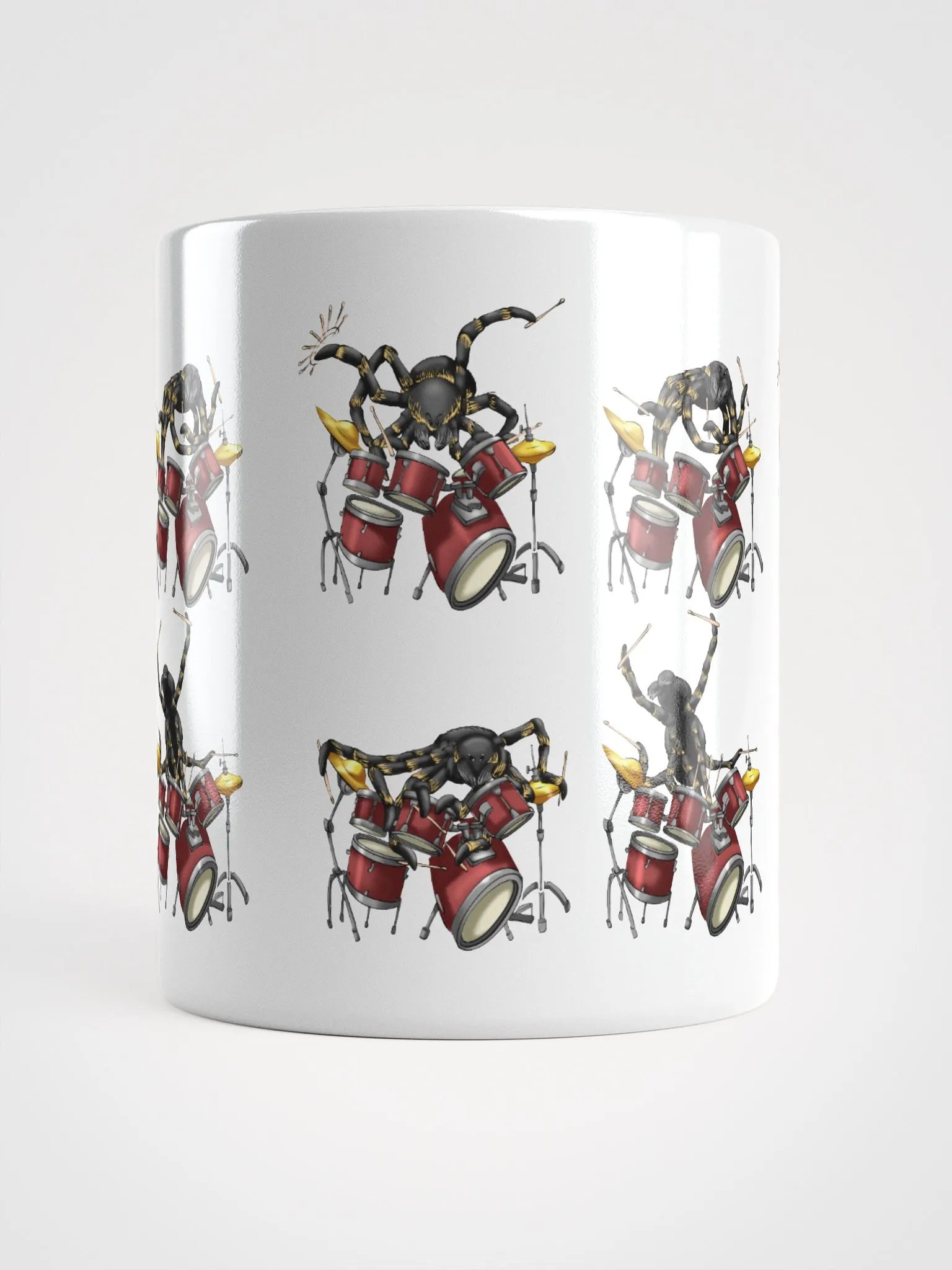 Tarantula Drumming (No Text) - Mug product image (5)