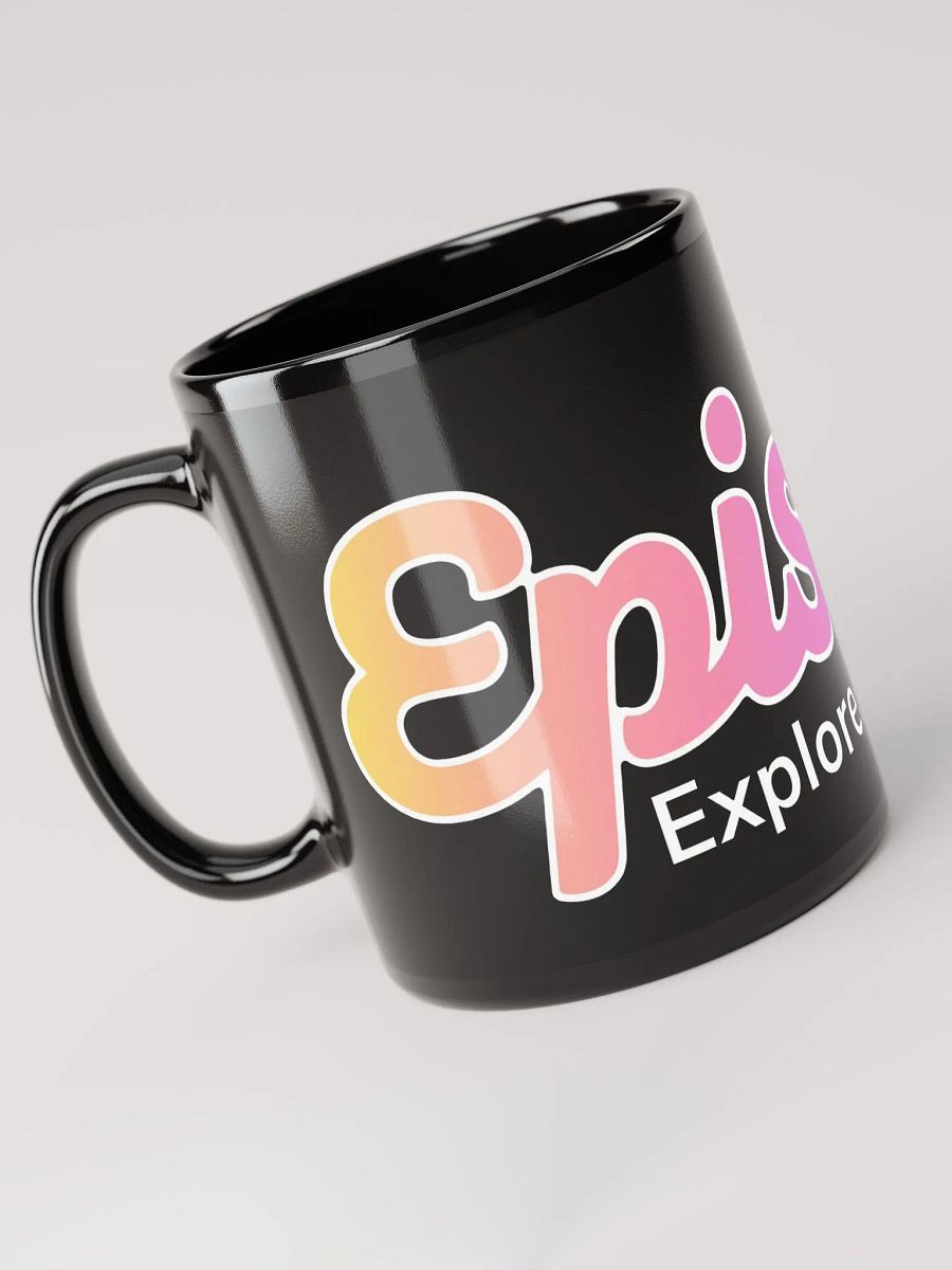 Episode Black Glossy Mug With Gradient Logo product image (3)