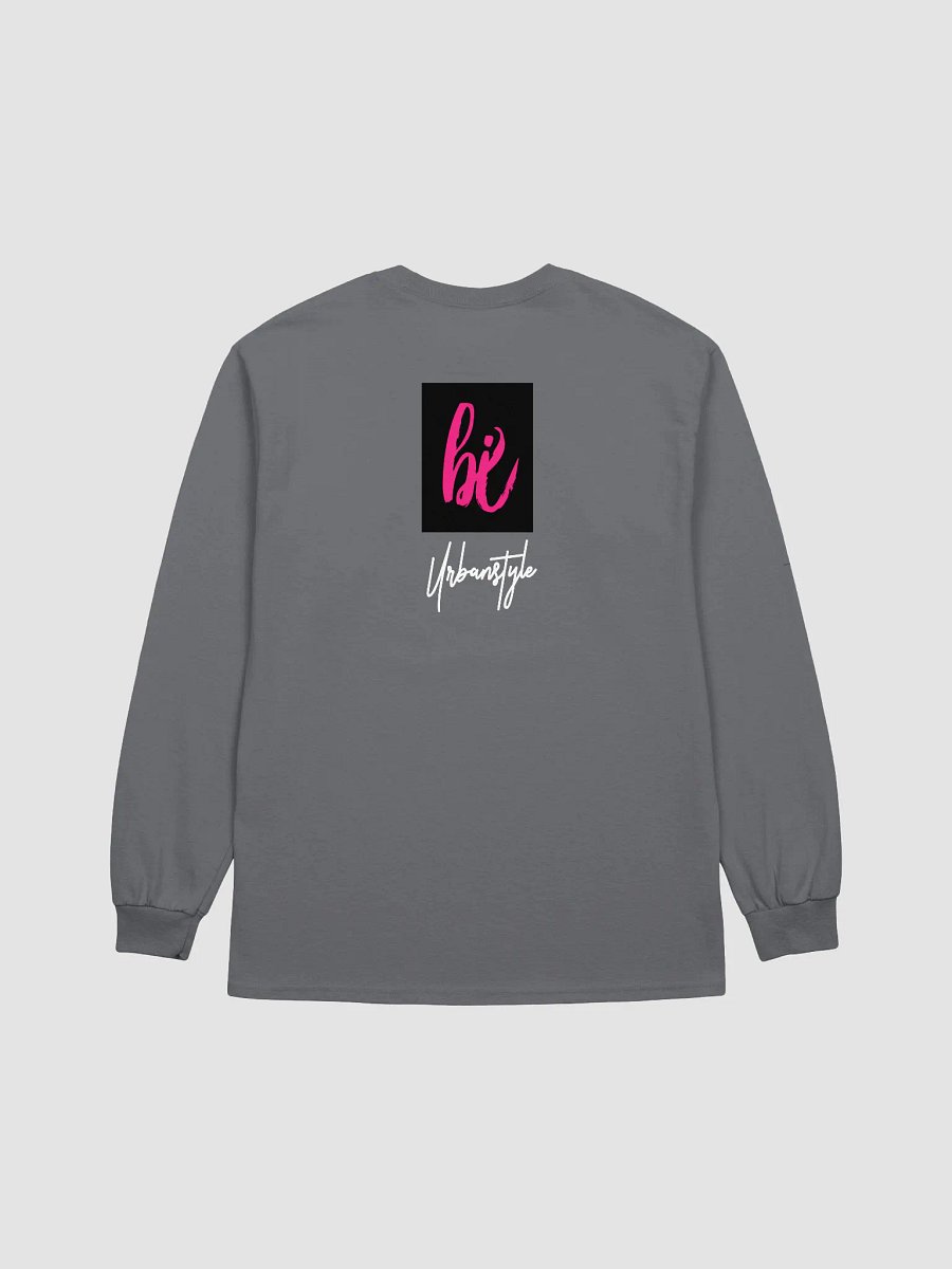 Vibrant Brushstroke 'bi' Long Sleeve Tee product image (2)