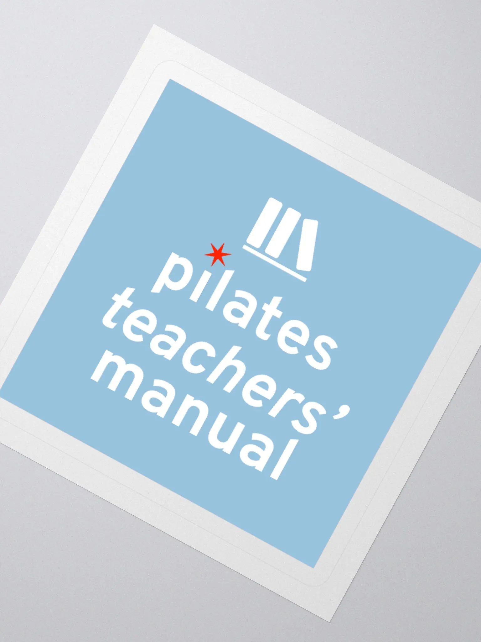 Sticker - Pilates Teachers' Manual podcast product image (2)