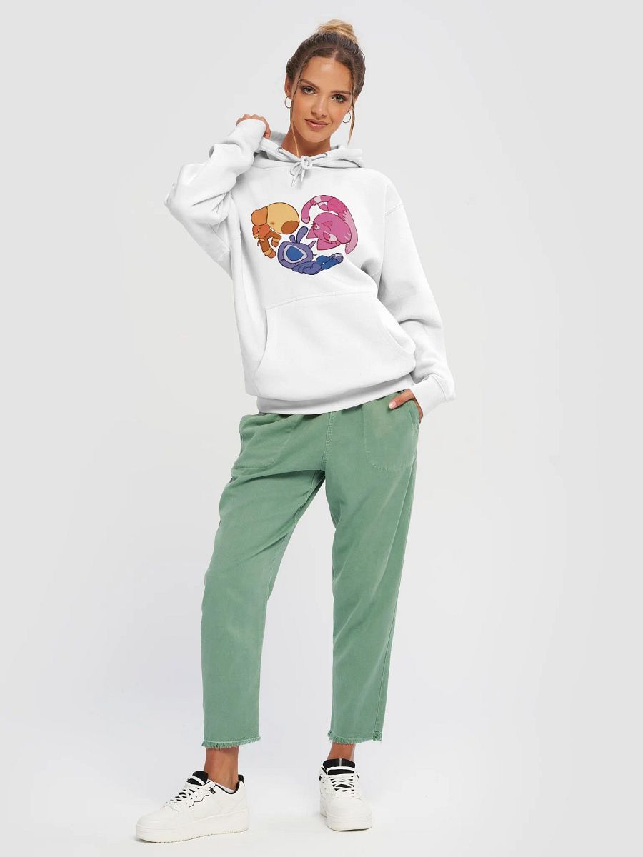 CatBirdDog Heart Hoodie product image (29)