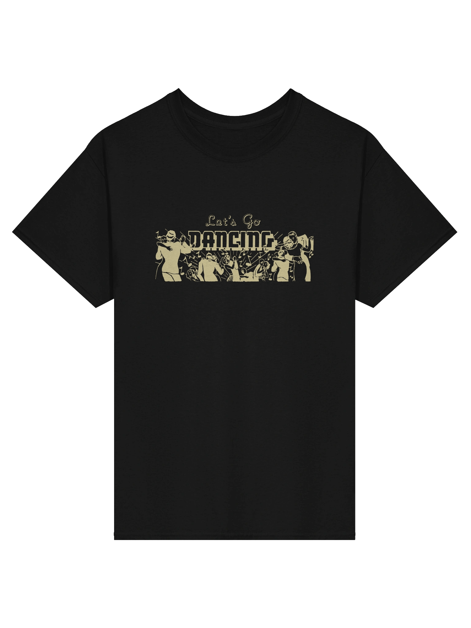 'Let's Go Dancing' T-Shirt — Dark product image (1)