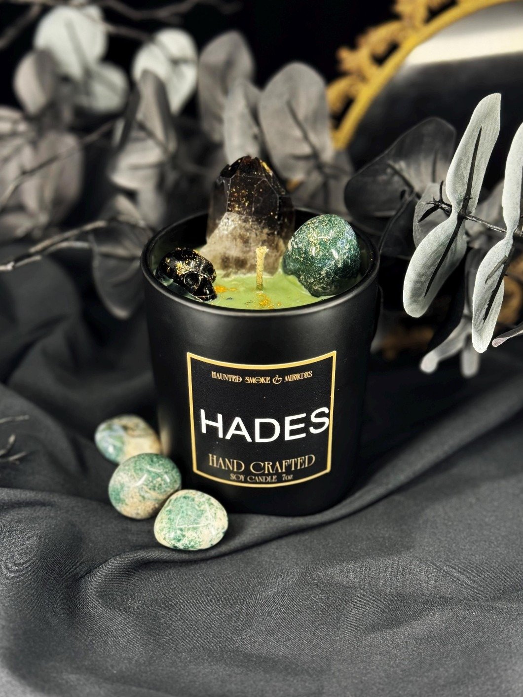 Custom Deity Crystal Candle product image (2)