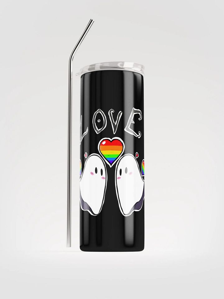 spooky ghost love tumbler product image (1)