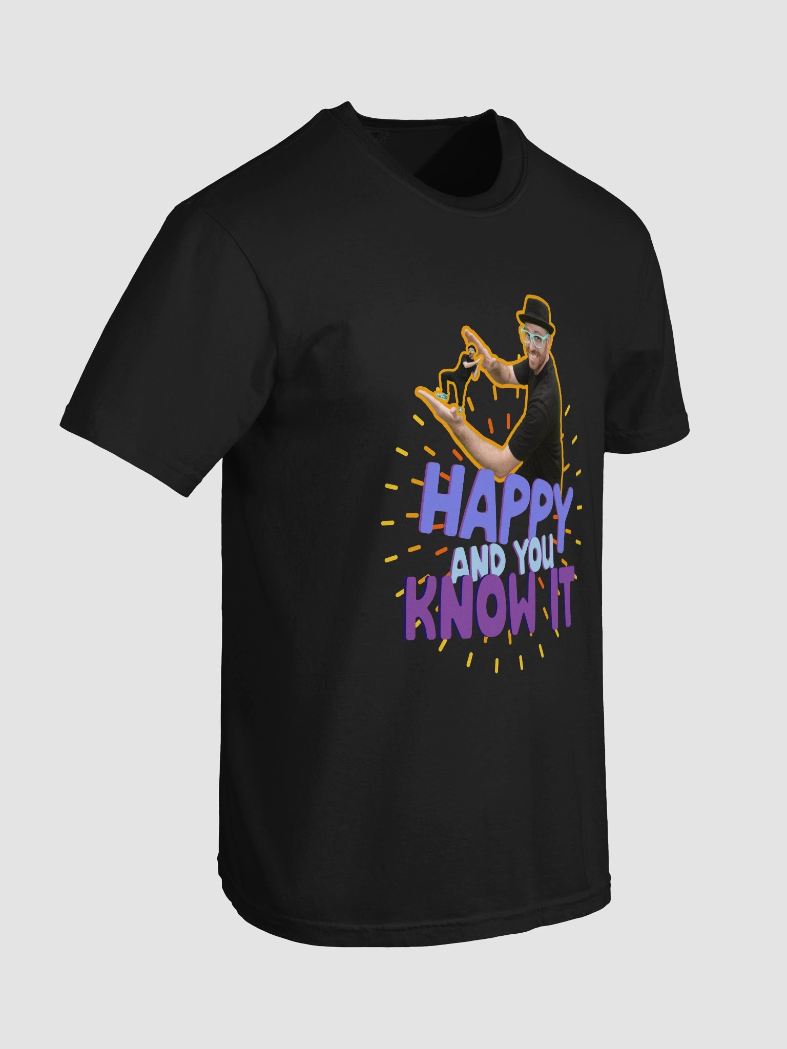 Happy and You Know It | T-Shirt (Purple) product image (75)