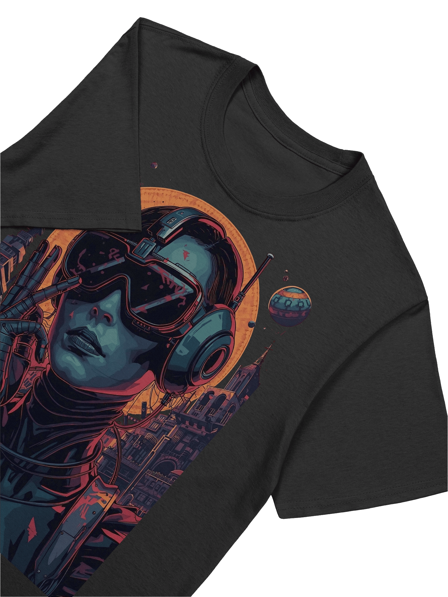 Synthwave City Drive T-Shirt product image (2)