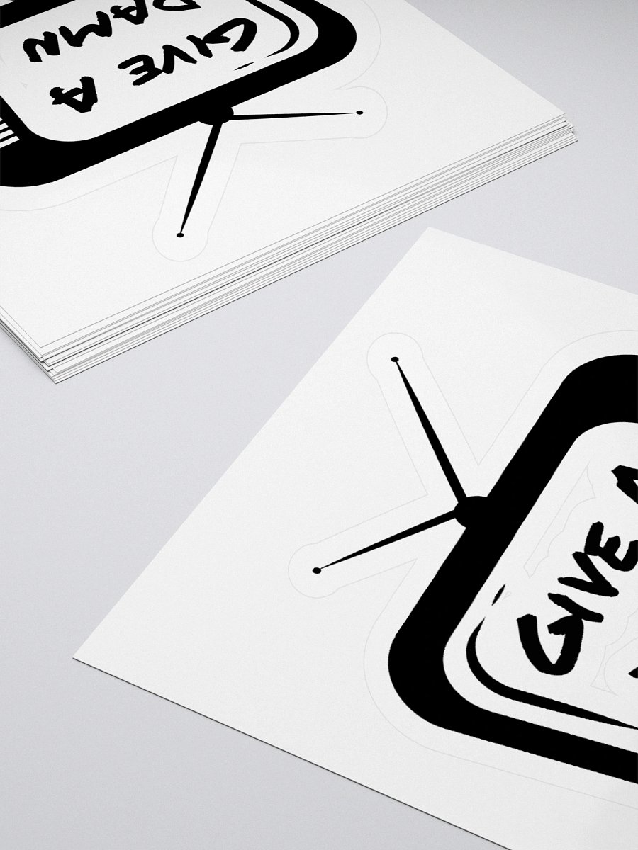 Give A Damn Sticker product image (10)