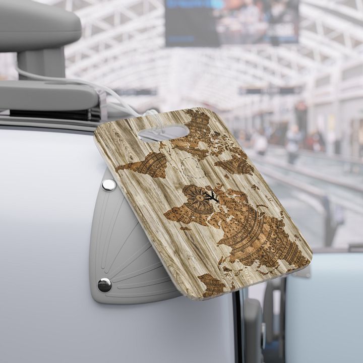 Luggage Tags - World Map product image (1)