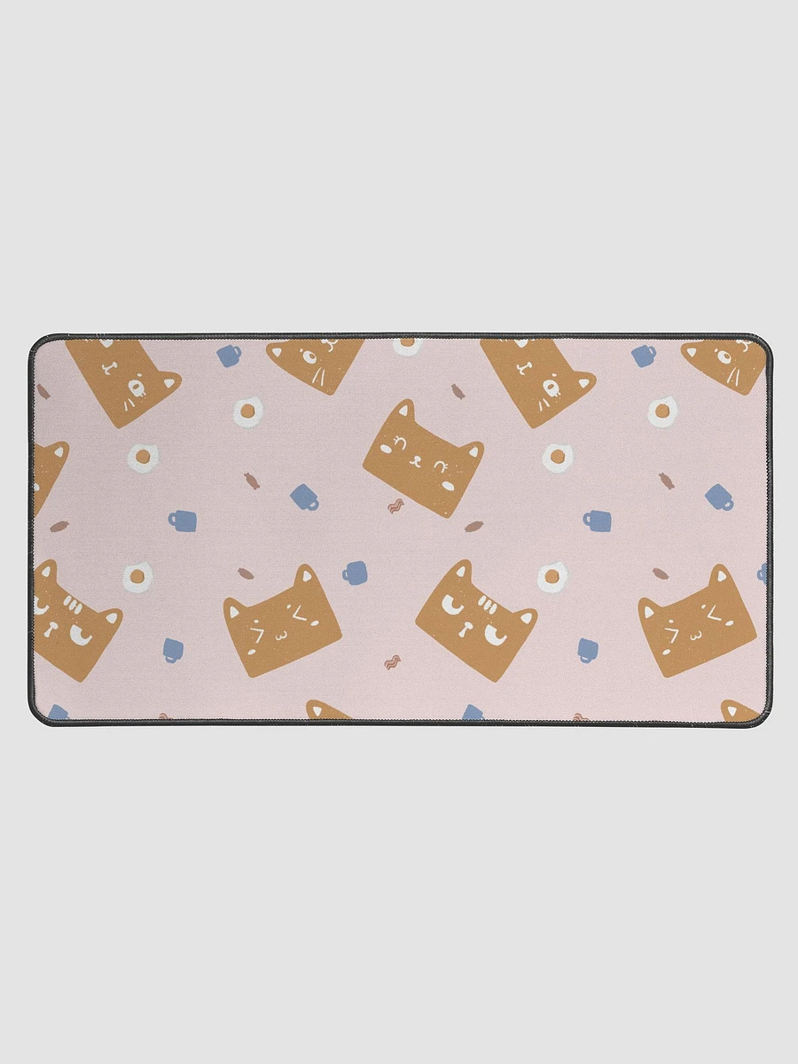 Breakfast Cat Desk Mat product image (2)