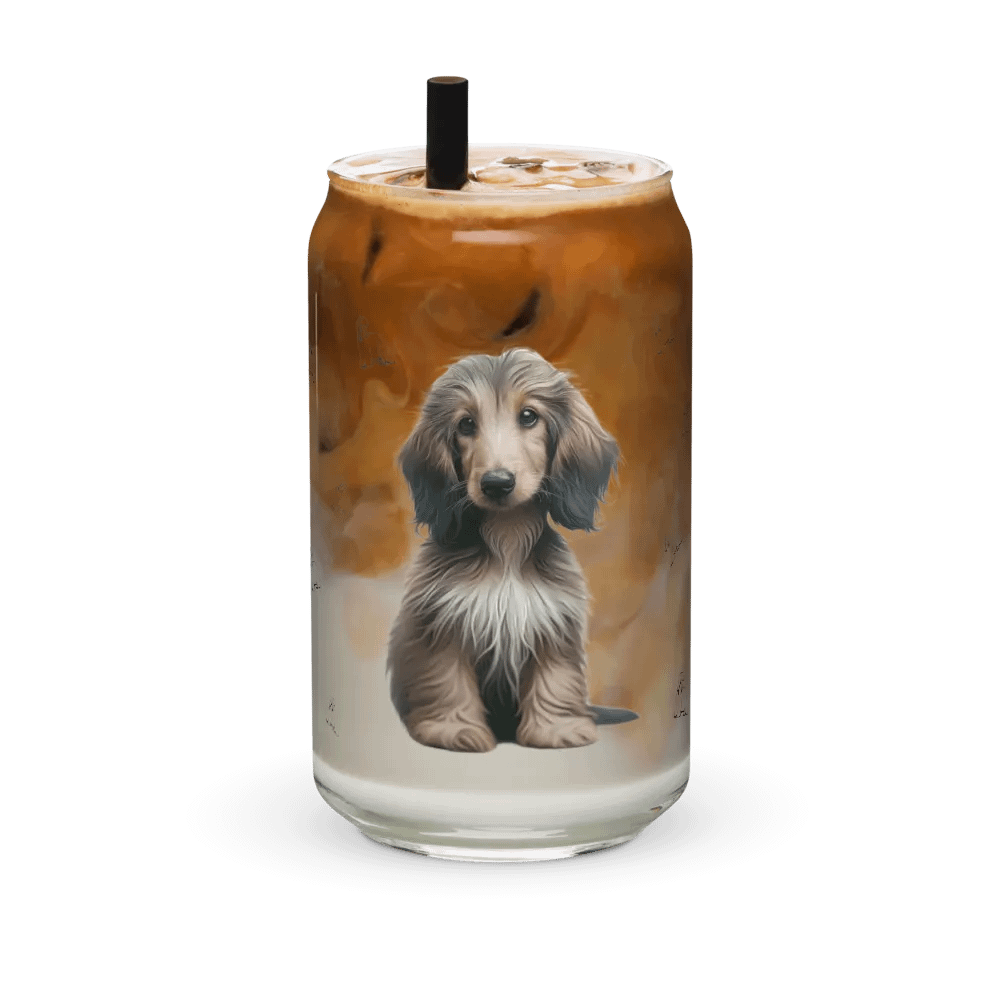 Afghan hound Dream Can-Shaped Glass product image (36)