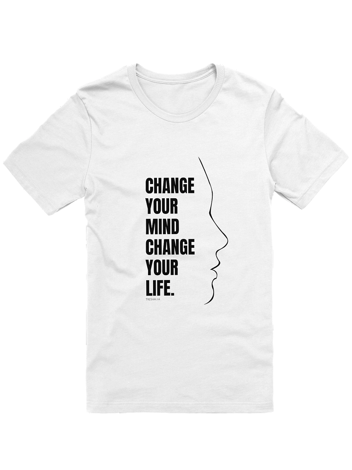 Change Mindset Tee - White product image (1)