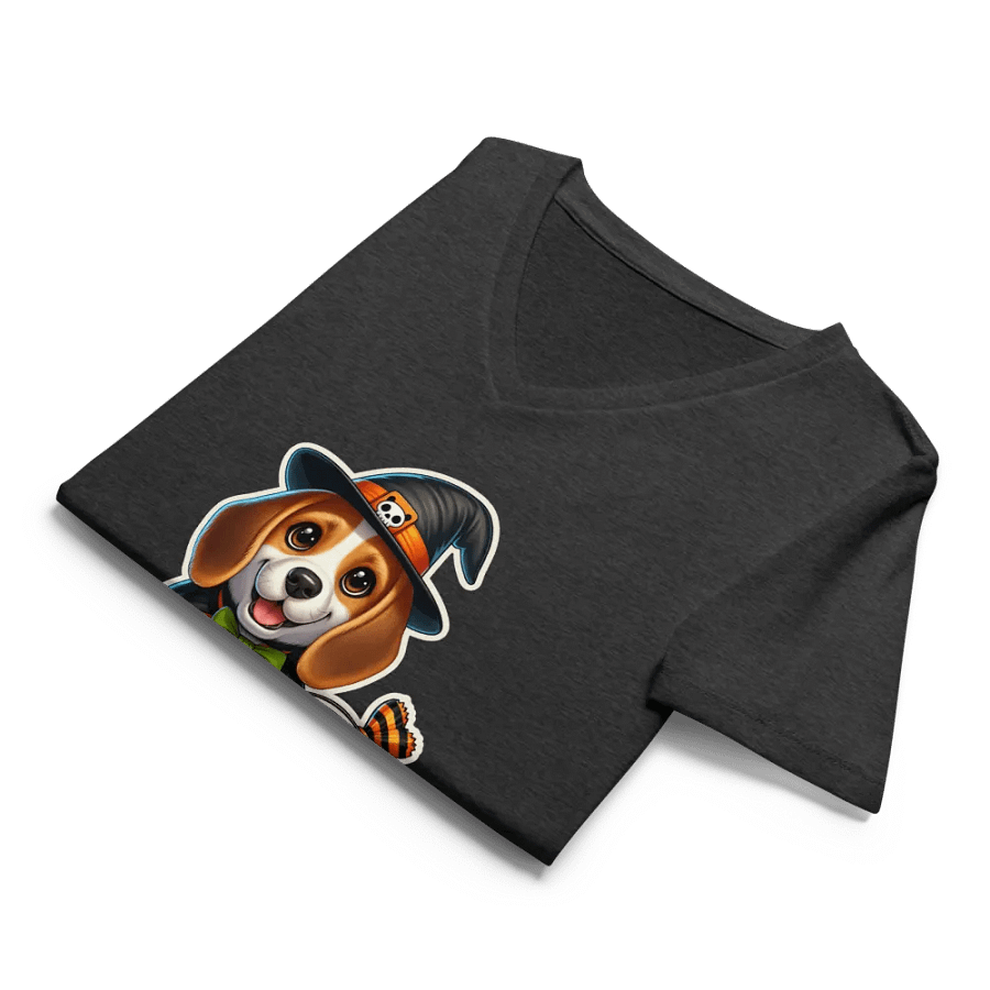 Halloween Treats Beagle - V-neck T-shirt product image (35)