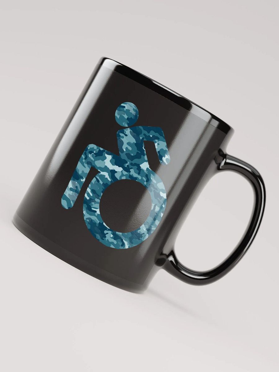 Wheelie, Blue Camo Mug product image (4)