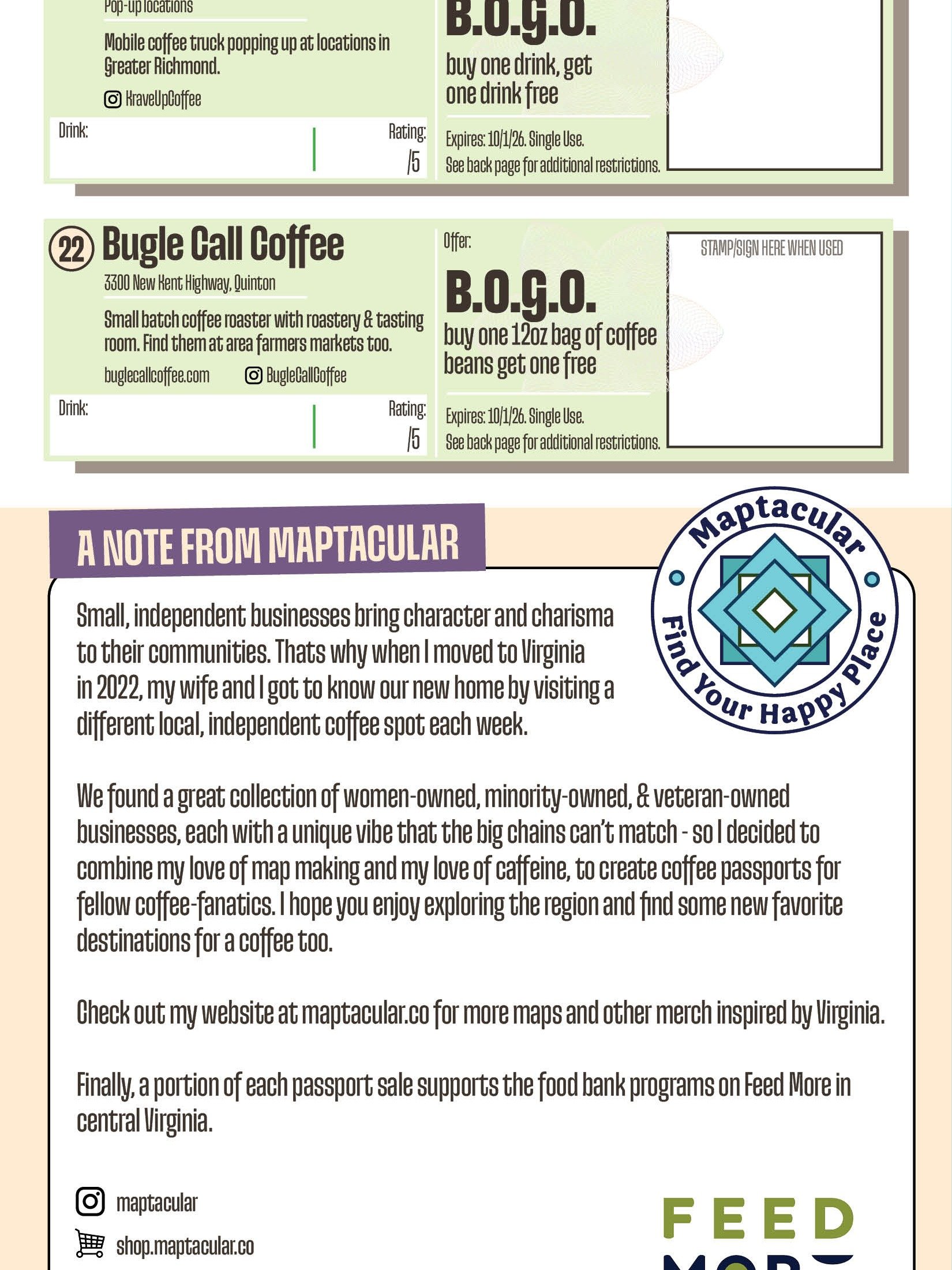 RVA Coffee Passport product image (7)