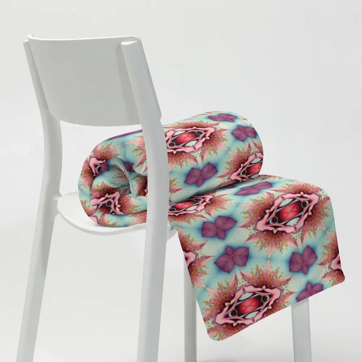 Bloom Burst Throw Blanket product image (2)