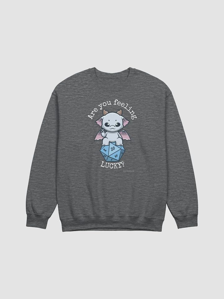 Lucky Lil'Dragon Sweatshirt (Heather Gray) product image (1)