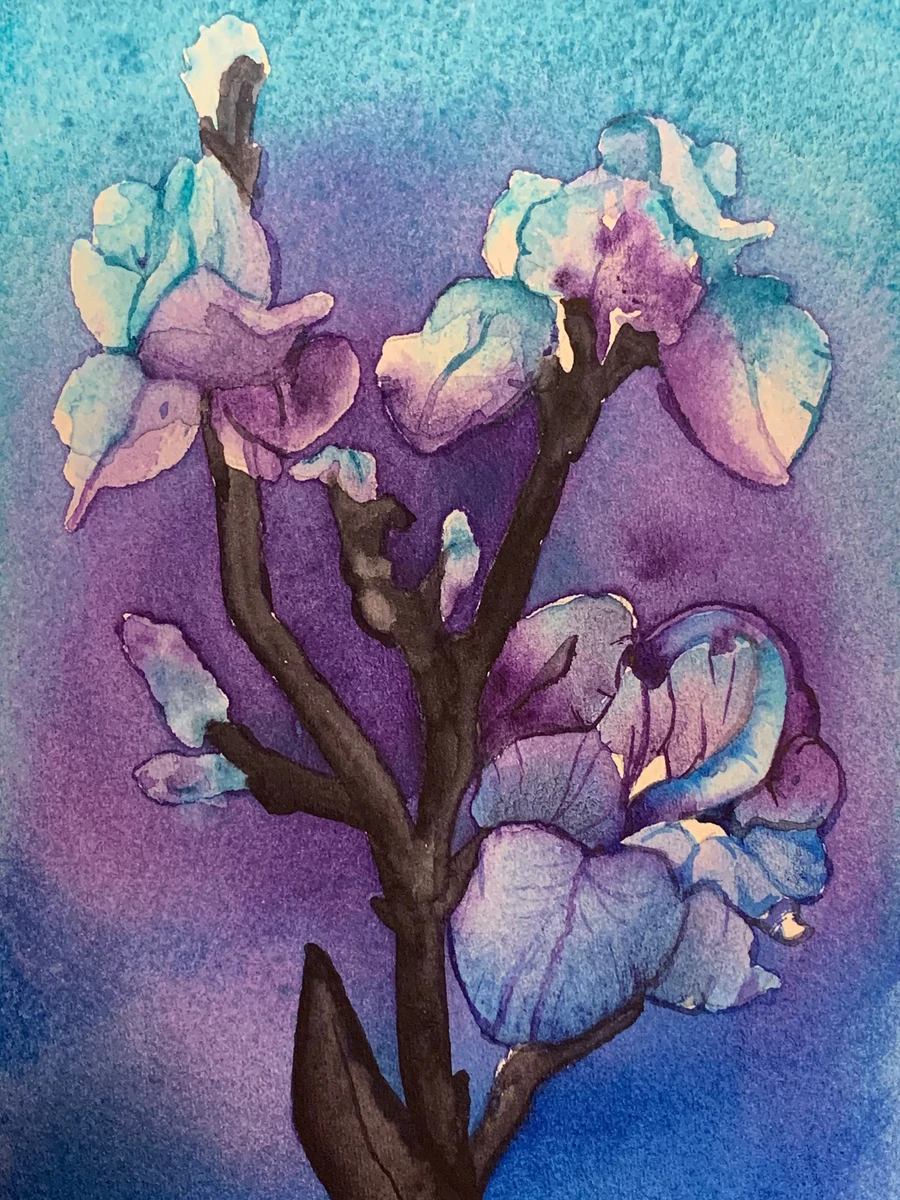 Custom Watercolor Flower product image (4)