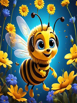 The Brave Little Bee (story for kids) product image (1)