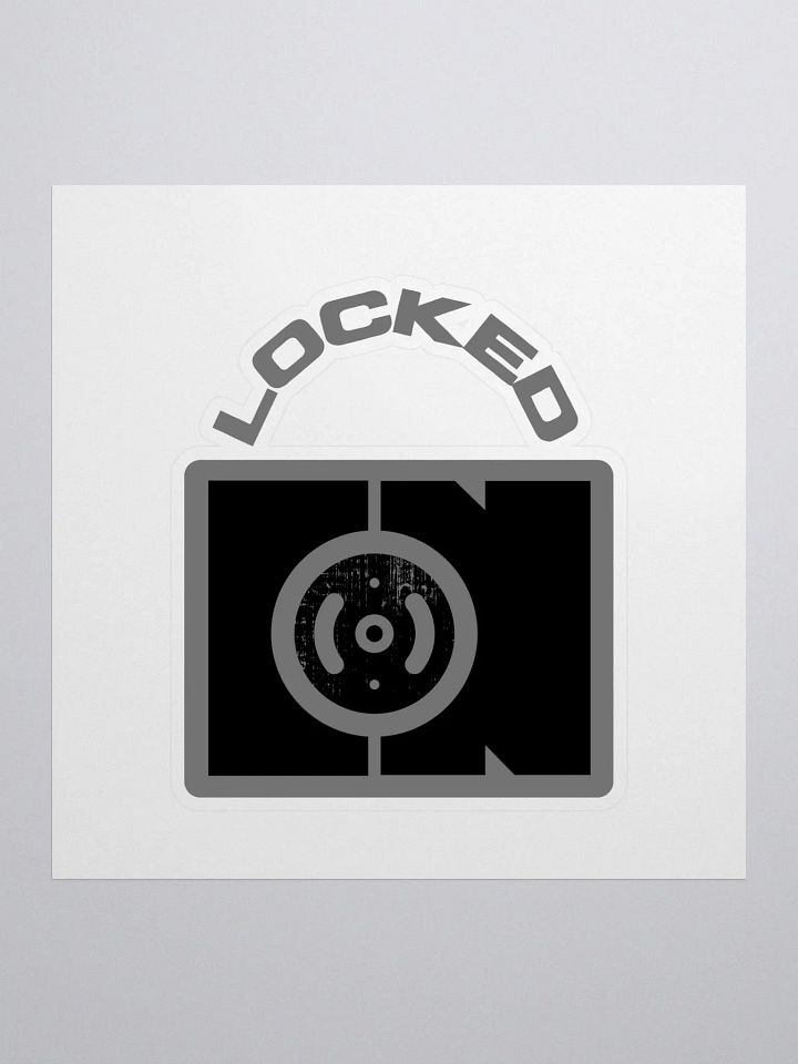 Locked In Sticker product image (1)