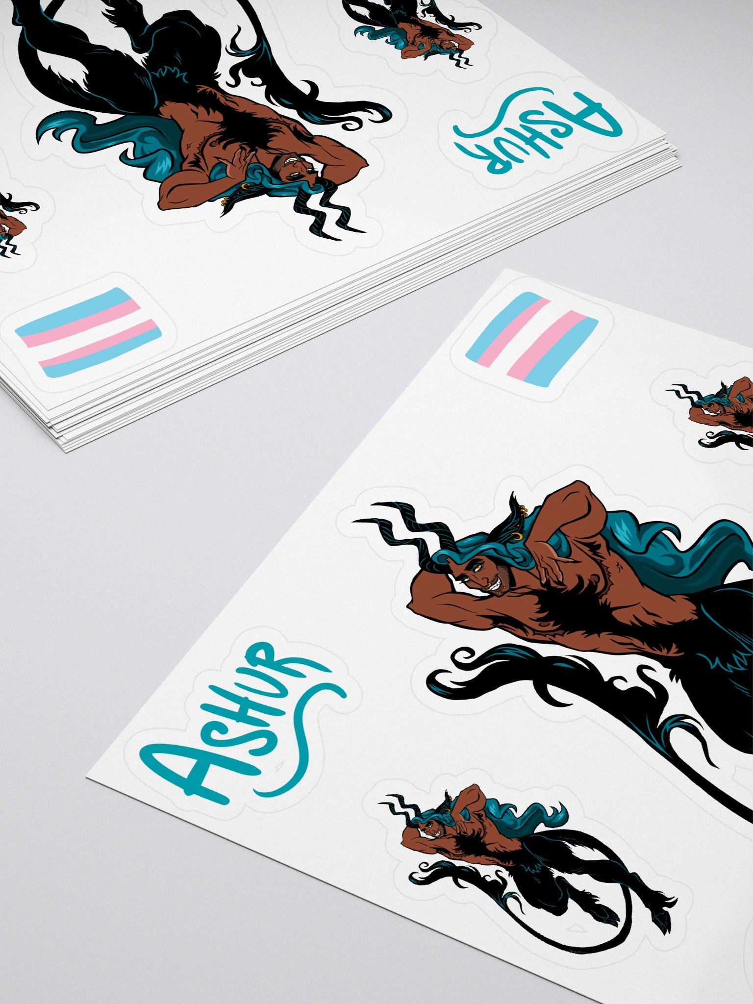 Ashur Sticker Sheet | 4x4 product image (4)