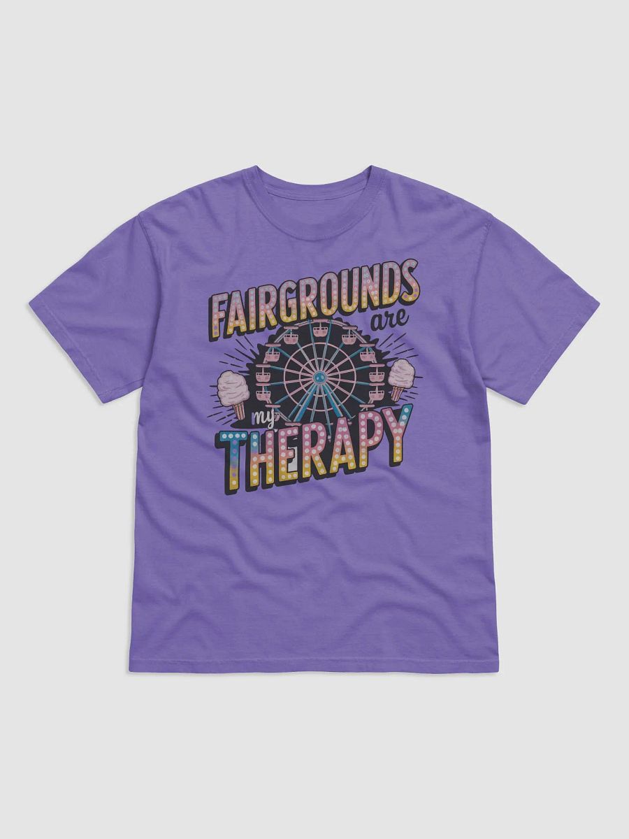 Fairgrounds Are My Therapy Tee product image (2)
