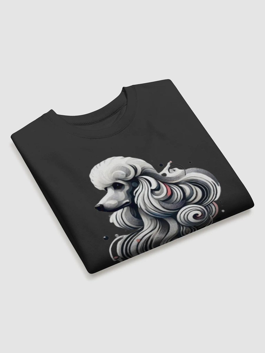 Elegant Poodle Abstract Art Unisex Sweatshirt product image (3)