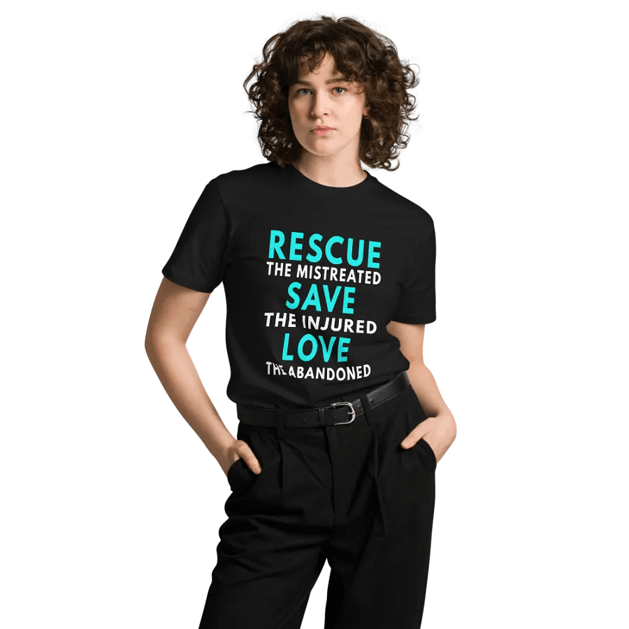 Animal Rescue Save Injured Unisex Premium T-Shirt product image (4)