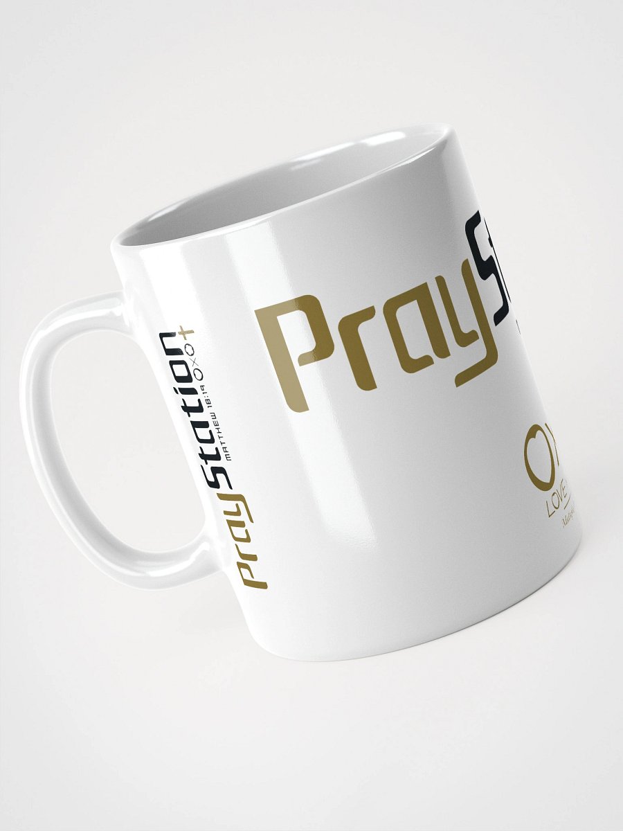 LXA PrayStation Mug - White | Love X Aloha - Faith Collection | Premium Christian Merch product image (7)