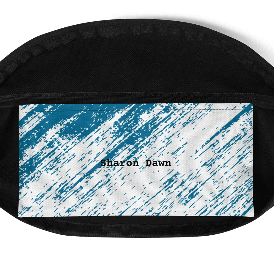 Blue Texture Fanny Pack product image (5)