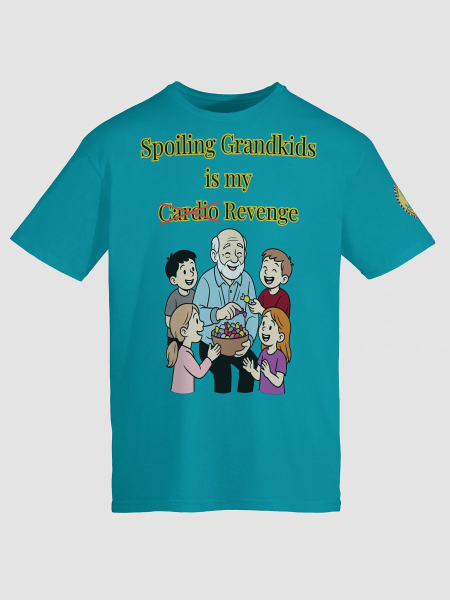 Spoiling Grandkids is my Cardio (Male) Gildan Unisex Softstyle T-Shirt Light Colors product image (99)