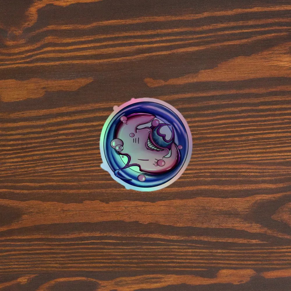 Luna's Whimsical Holographic Sticker Sheet product image (5)