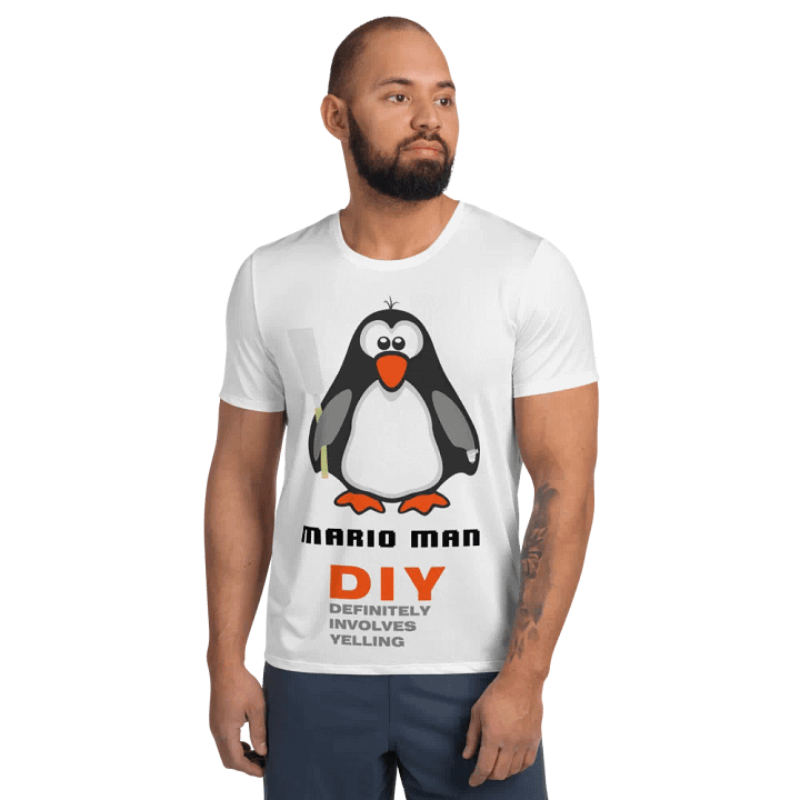 Mario Man DIY T-Shirt product image (1)