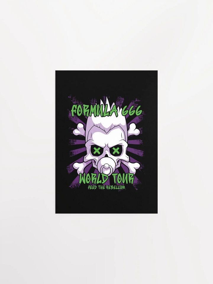 Formula 666 Punk Rock Poster – Feed the Rebellion product image (4)