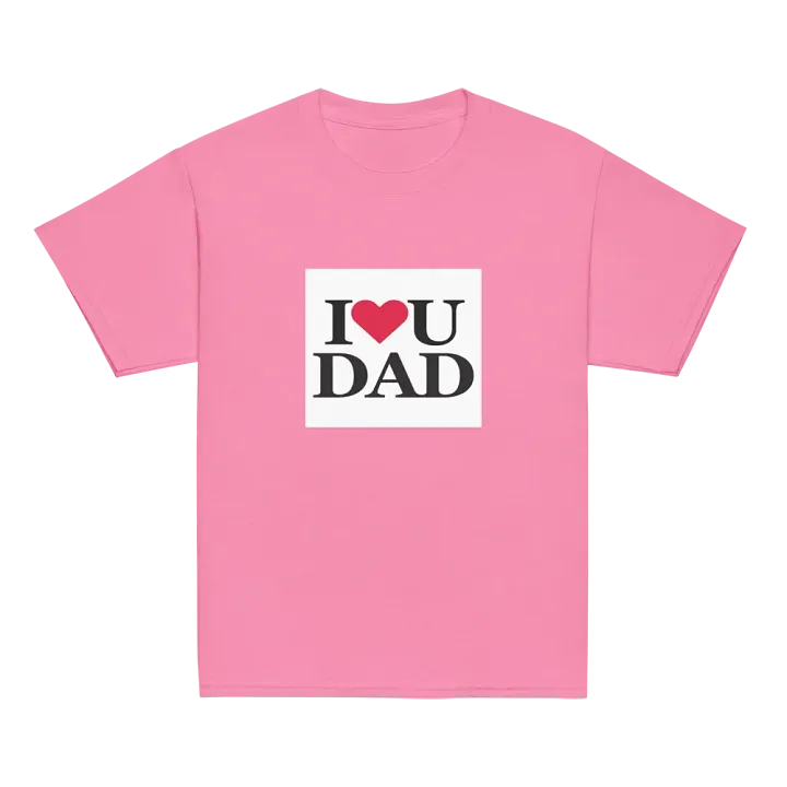 Kids Shirt Love Dad product image (2)