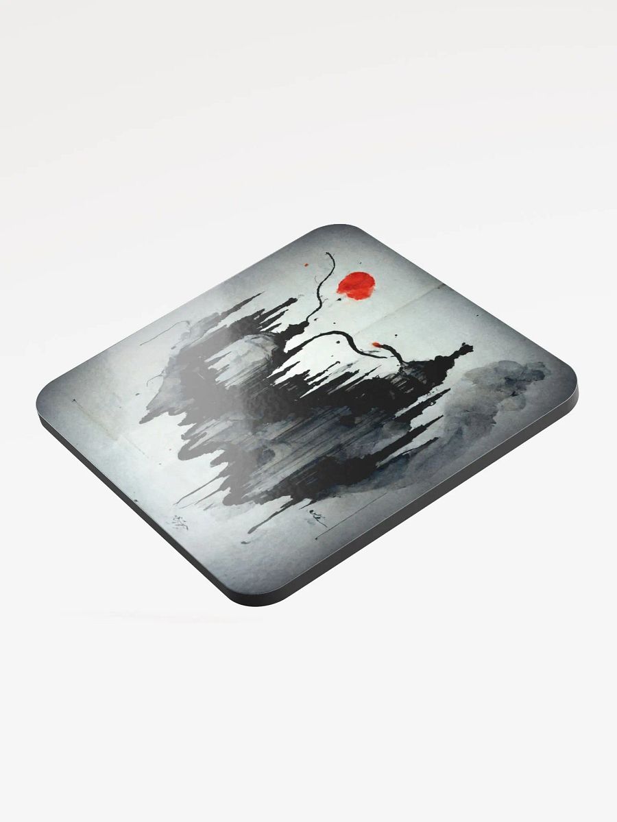 Gothic Cityscape Cork Coaster product image (3)