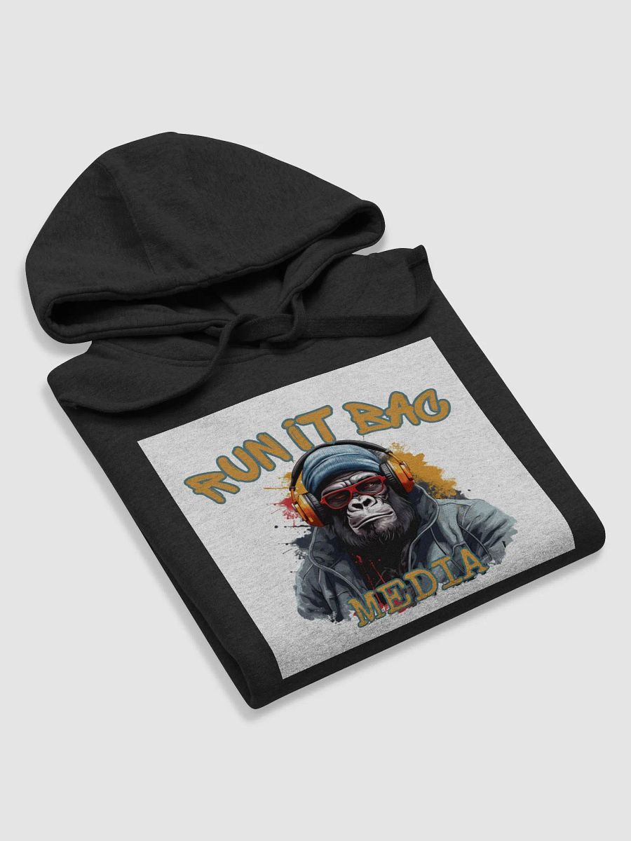 RUN It BAC Media Hoodie White product image (3)